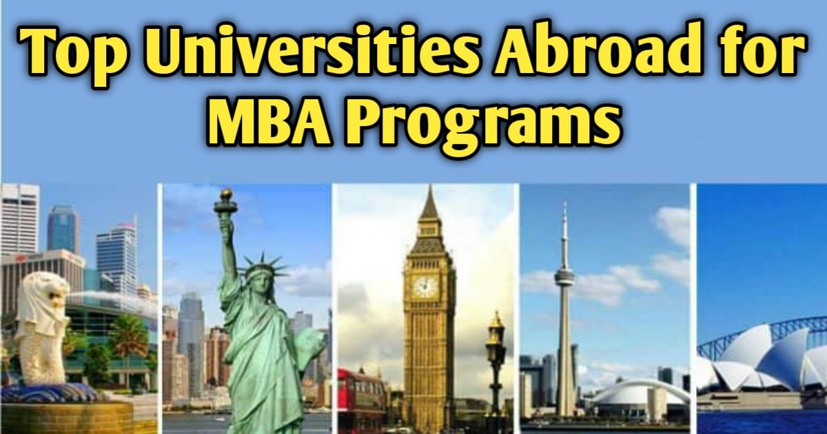 Top Universities Abroad